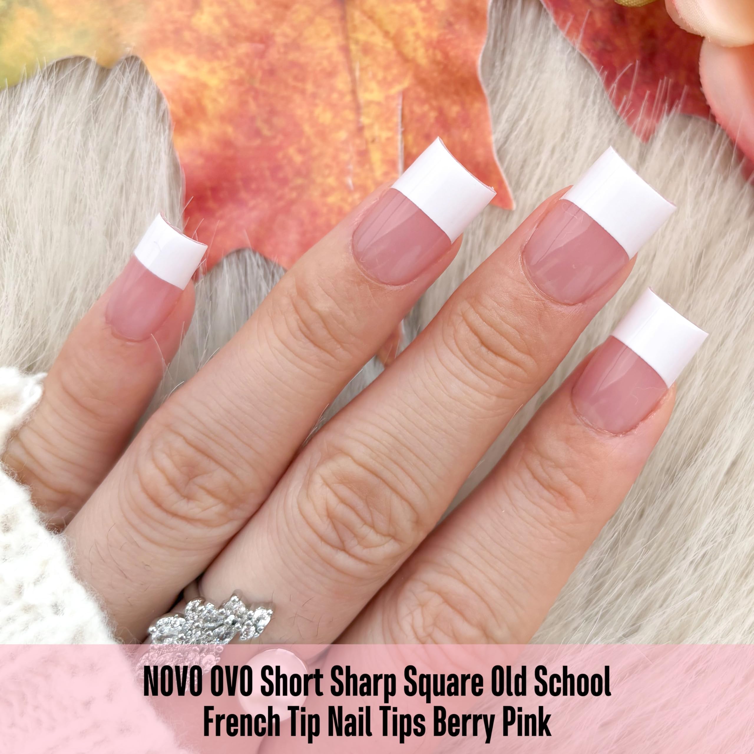 NOVO OVO fifteen-size nail tips kit for versatile fittings.