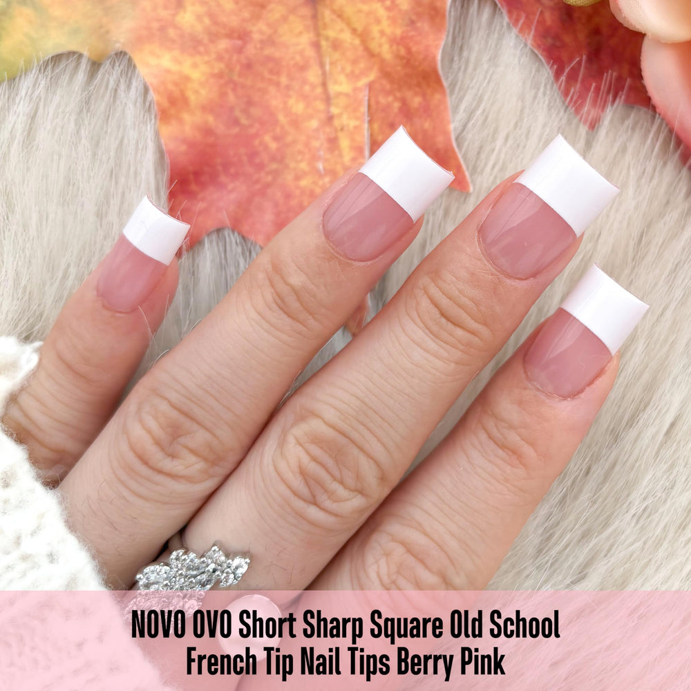 NOVO OVO fifteen-size nail tips kit for versatile fittings.