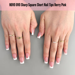NOVO OVO fifteen-size nail tips set fits a wide range of nails