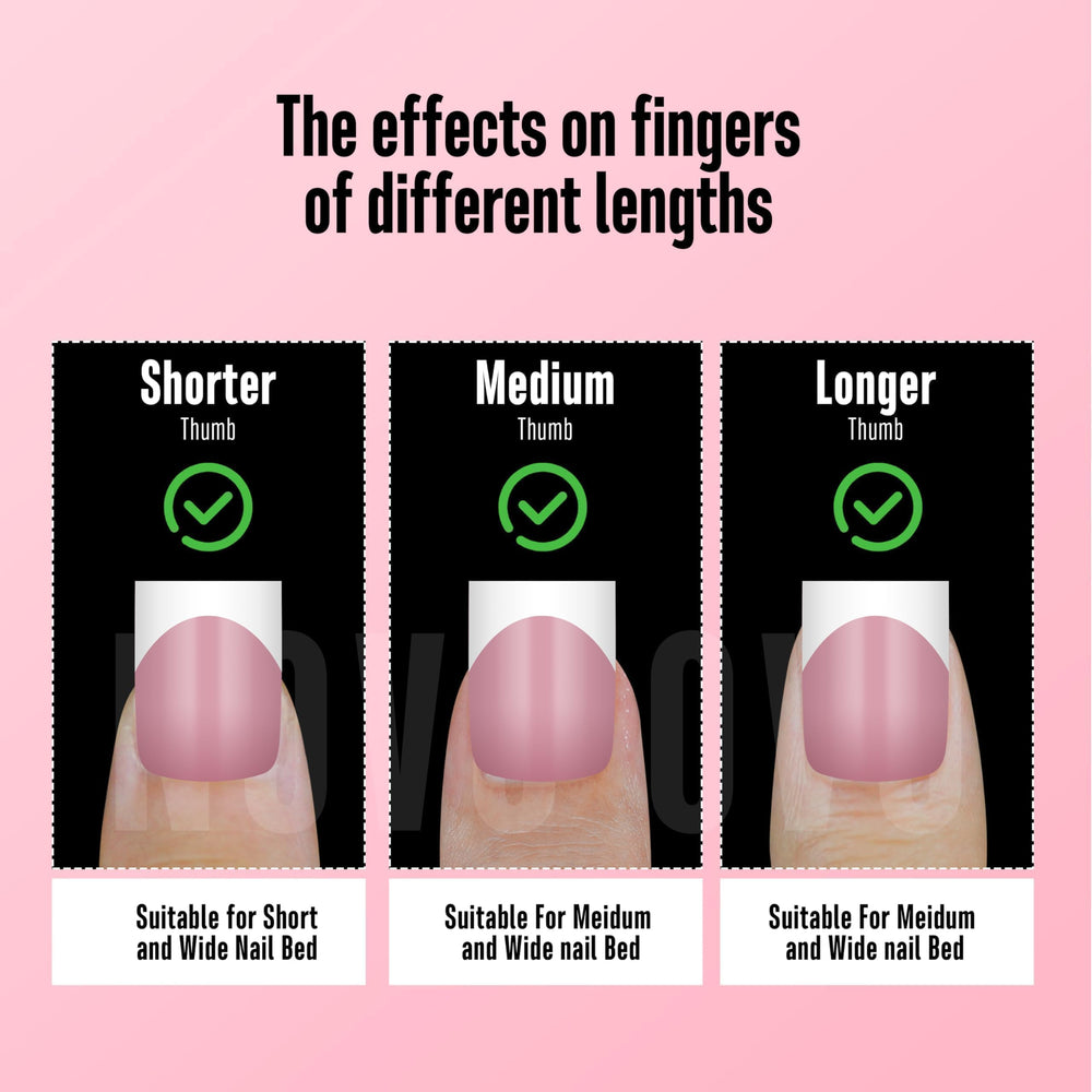 NOVO OVO full-cover nail tips offer versatile shapes for nail art