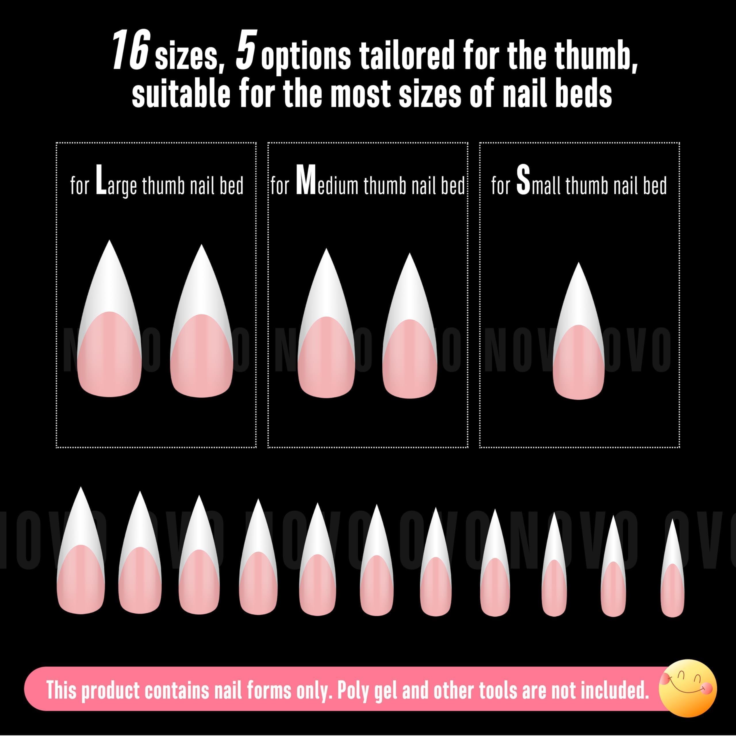 NOVO OVO PMMA soft gel formula nails for durable extensions