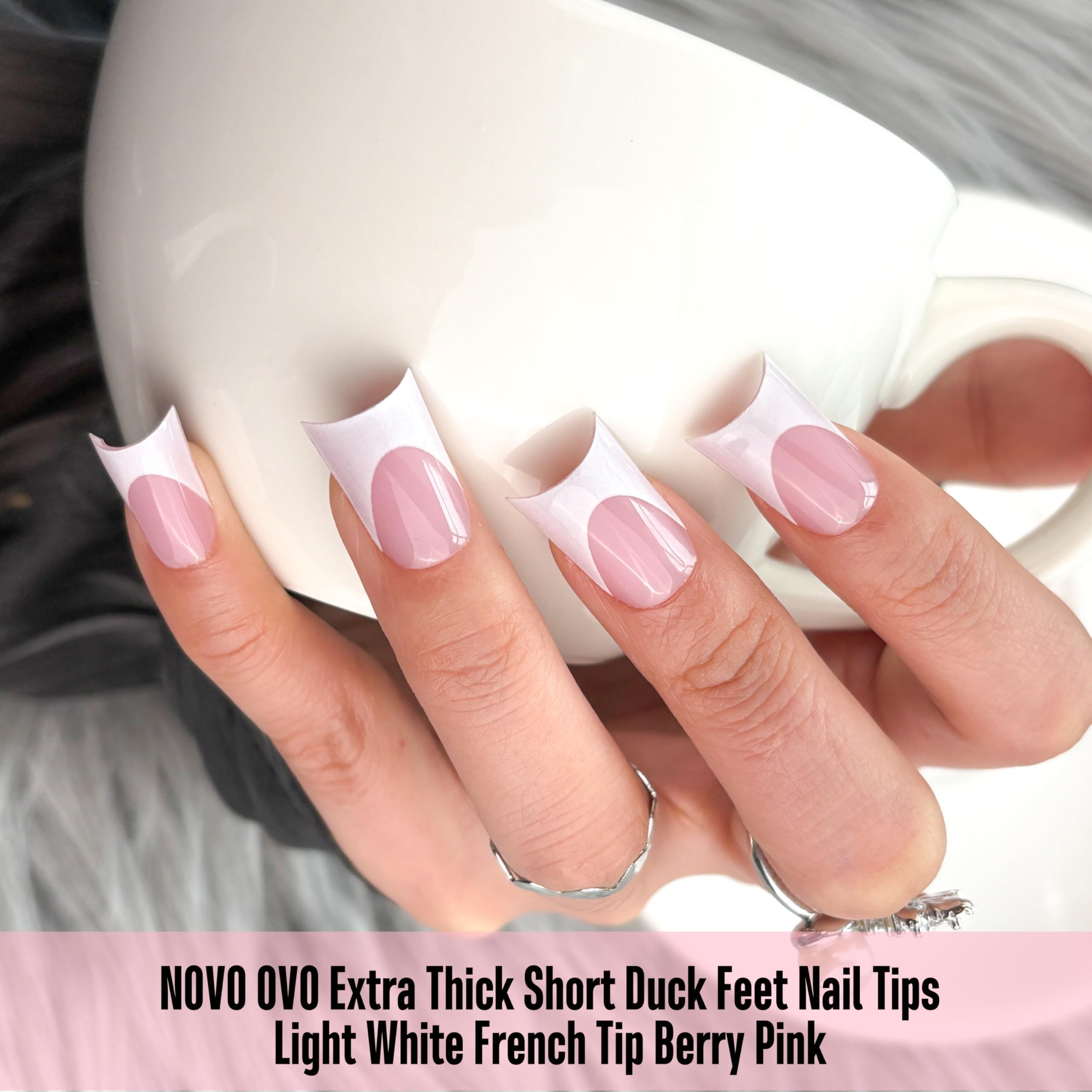 NOVO OVO uñas pato de resultado profesional para manicure en casa