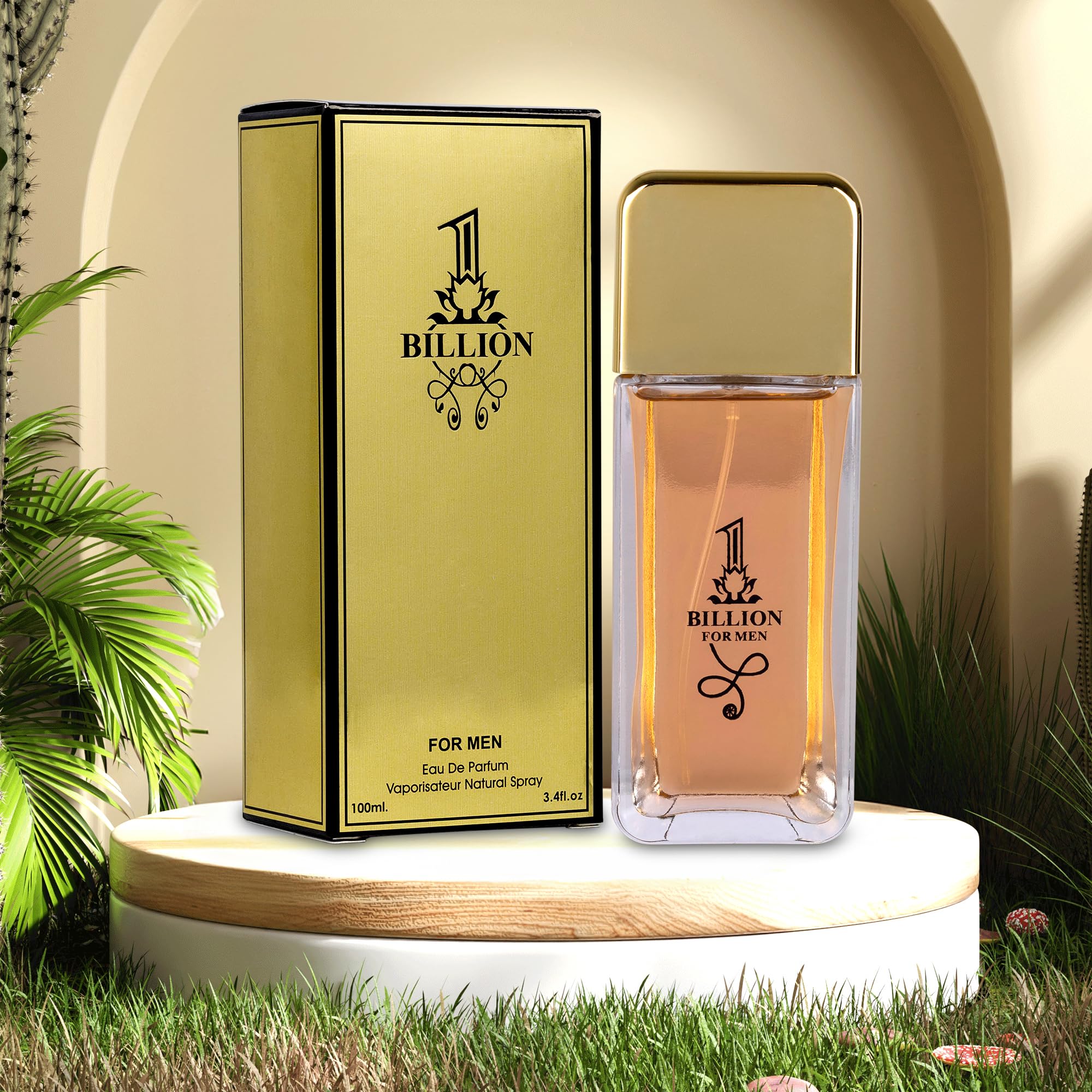 NovoGlow 1 Billion daily-use fragrance suitable for work or casual wear