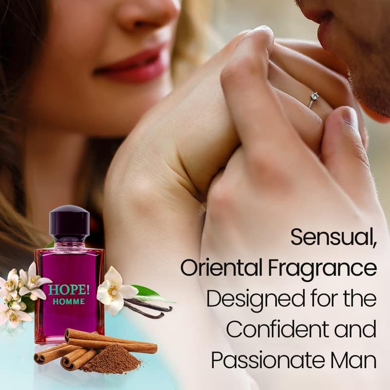 NovoGlow Hope Homme floral-heart notes, versatile day-to-night wear