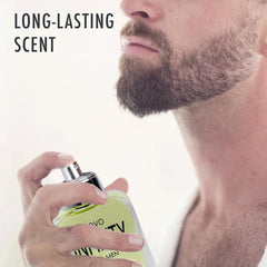 NovoGlow Infinity for Men box packaging shows premium gift-ready presentation