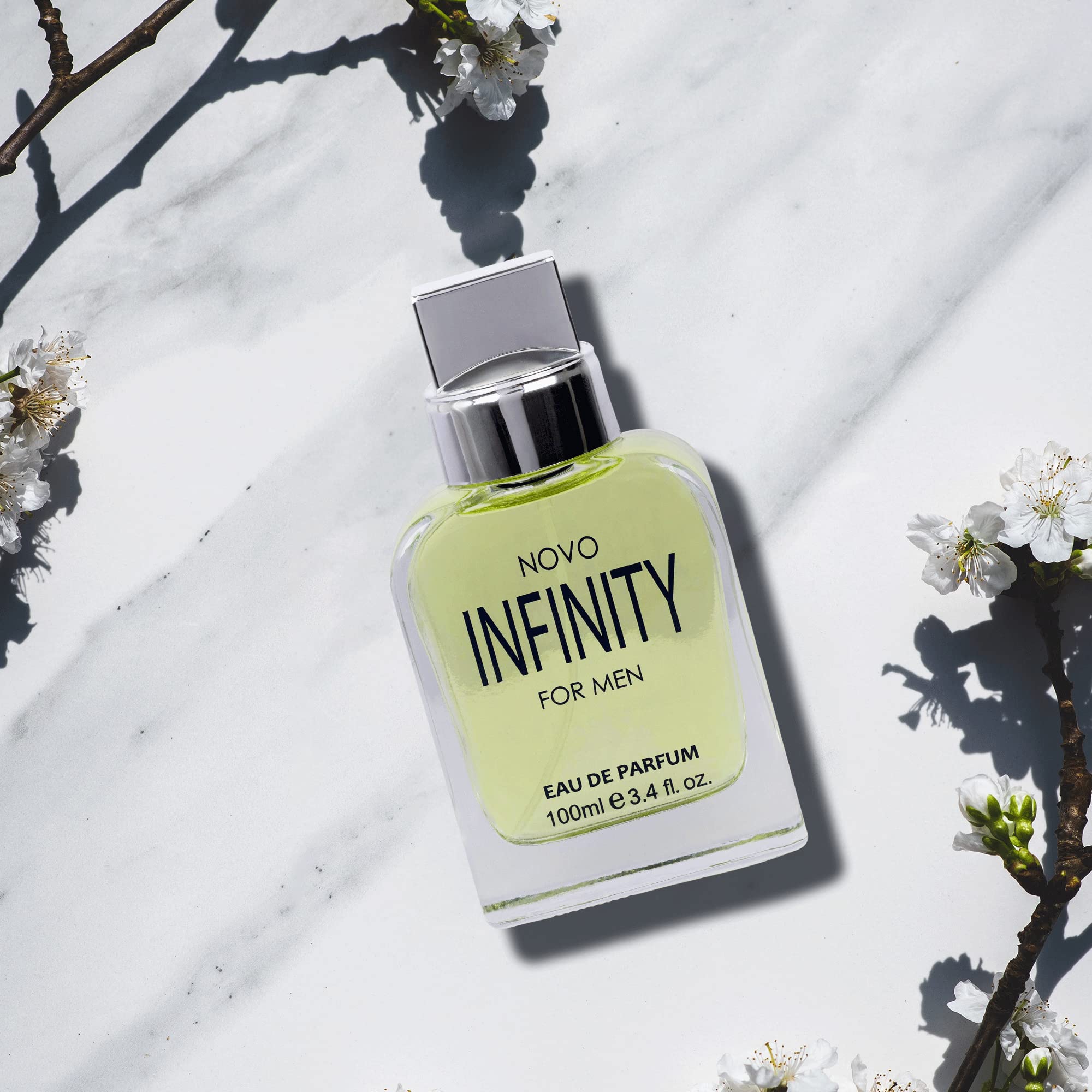 NovoGlow Infinity for Men gift box closeup ideal for special occasions