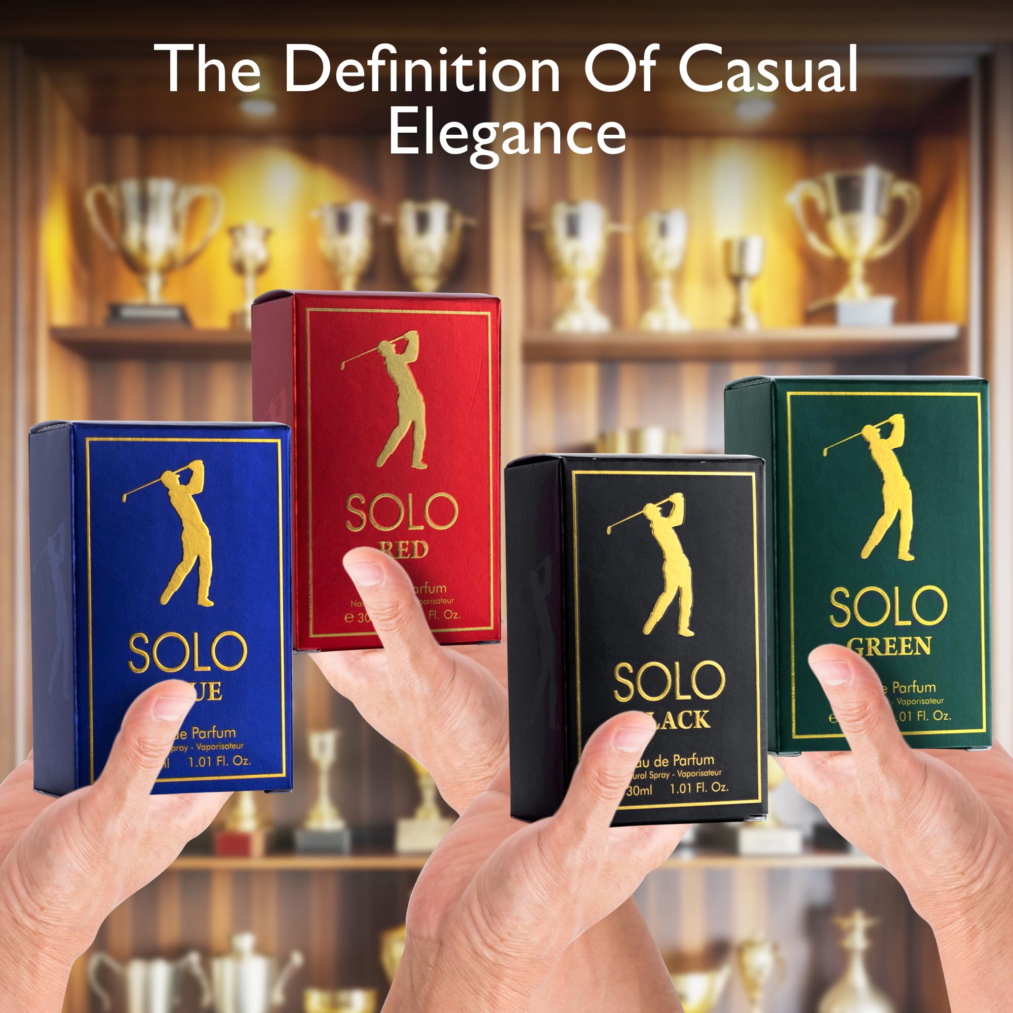 NovoGlow Solo Blue box highlights elegant packaging for gifting or personal indulgence.
