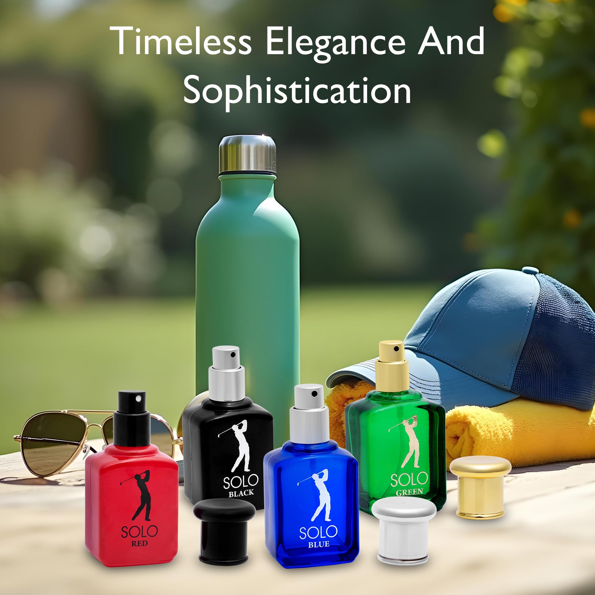 NovoGlow Solo Green box indicates versatile, everyday scent options.