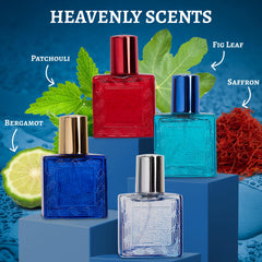 NovoGlow Verse Adonis Red bottle—intense twist for evening occasions.