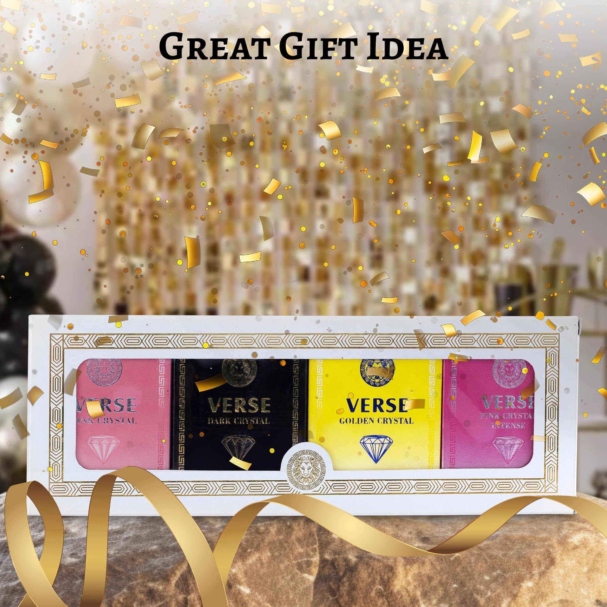 NovoGlow Verse fragrance swatch card enables easy testing.