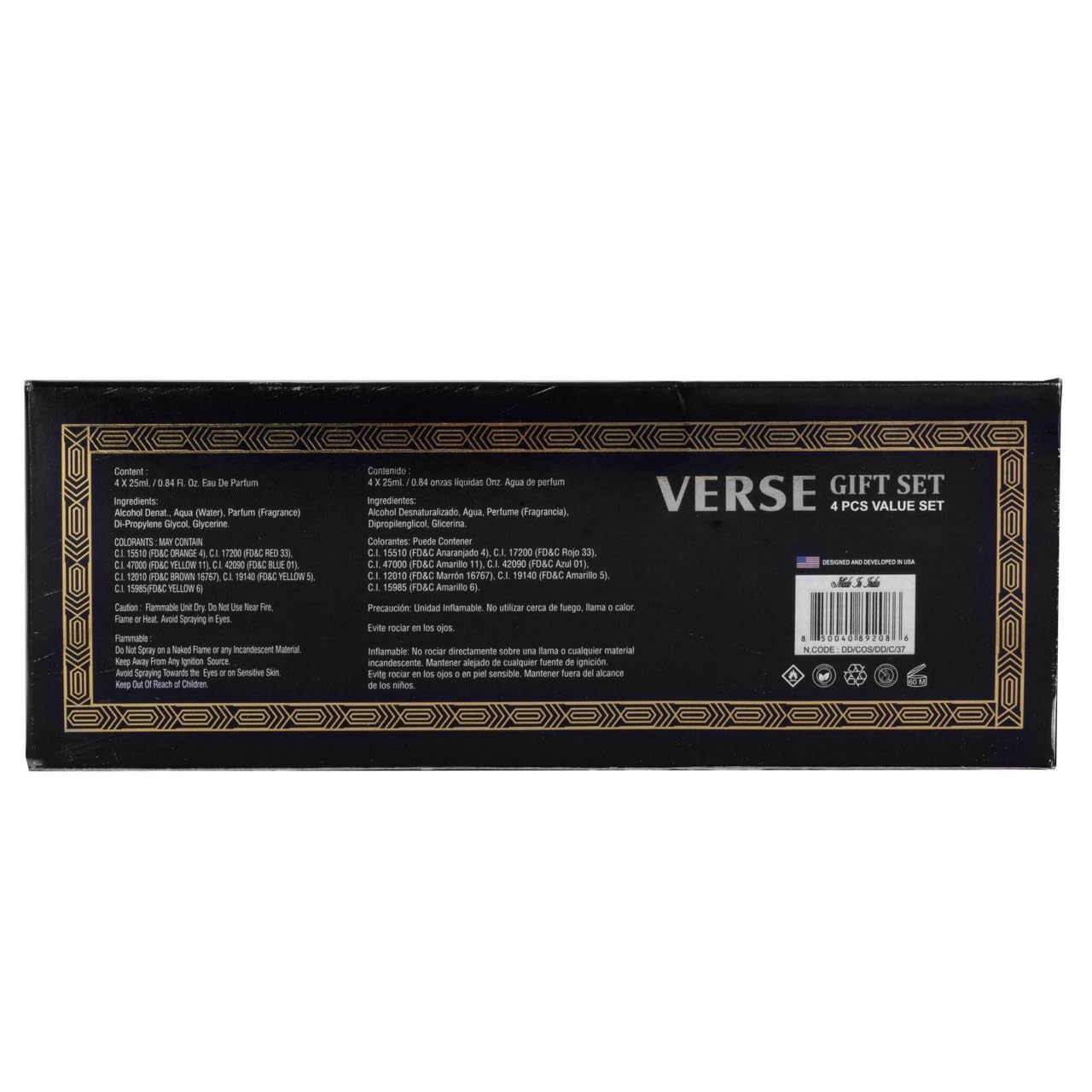 NovoGlow Verse Set Overview—four distinct signatures in a single collection.