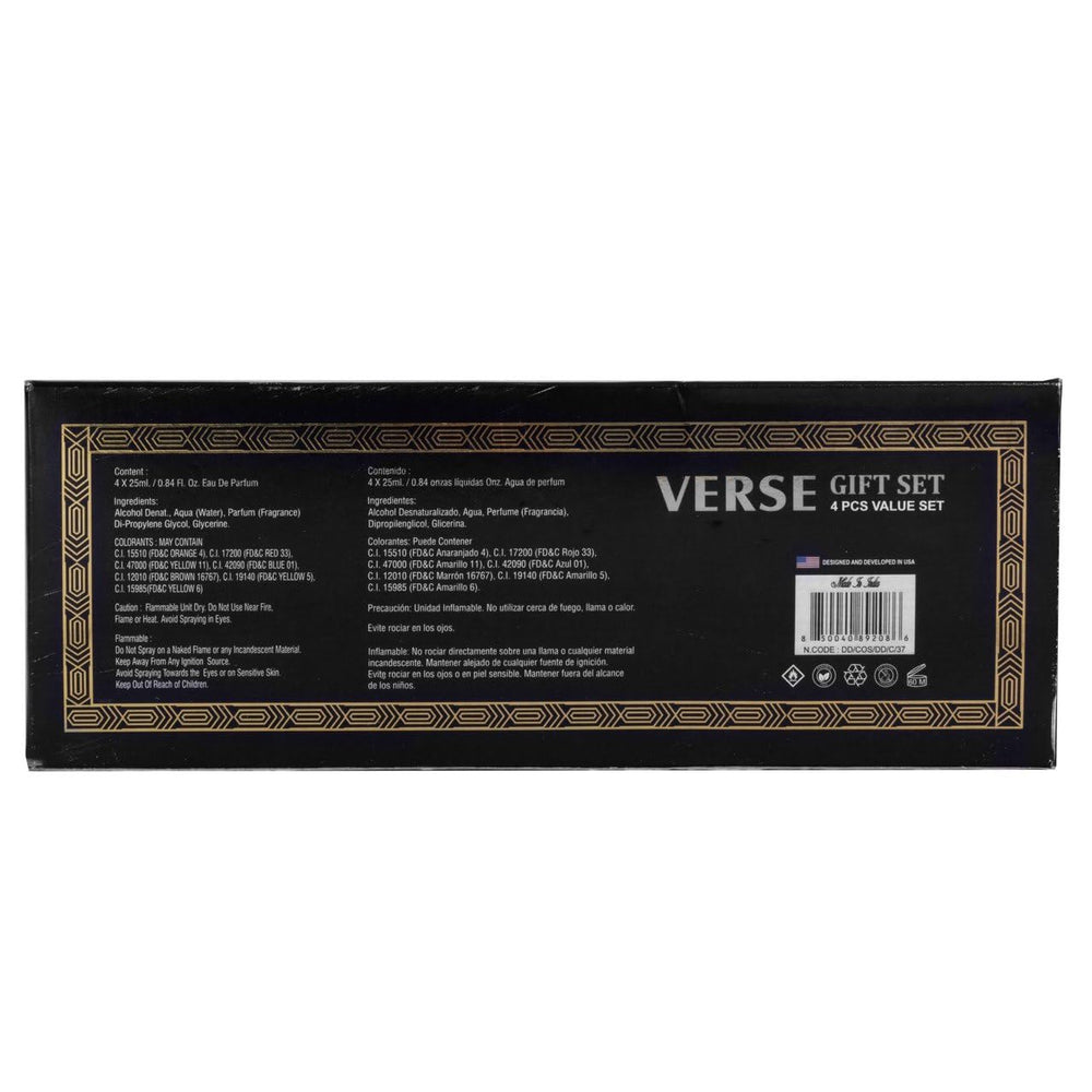 NovoGlow Verse Set Overview—four distinct signatures in a single collection.