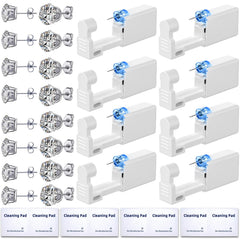 Novopiercing 24-Pcs Ear Piercing Kit box, neatly organized for easy use and preparation.