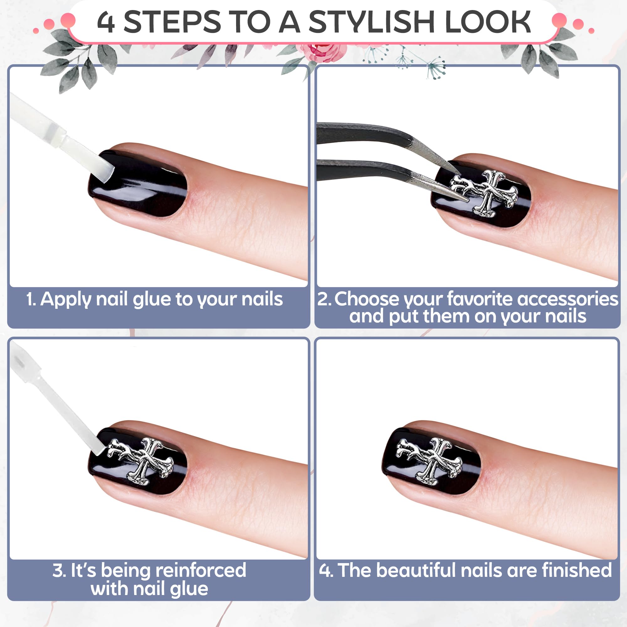 Novsix nail charms suit DIY projects and pro manicures alike