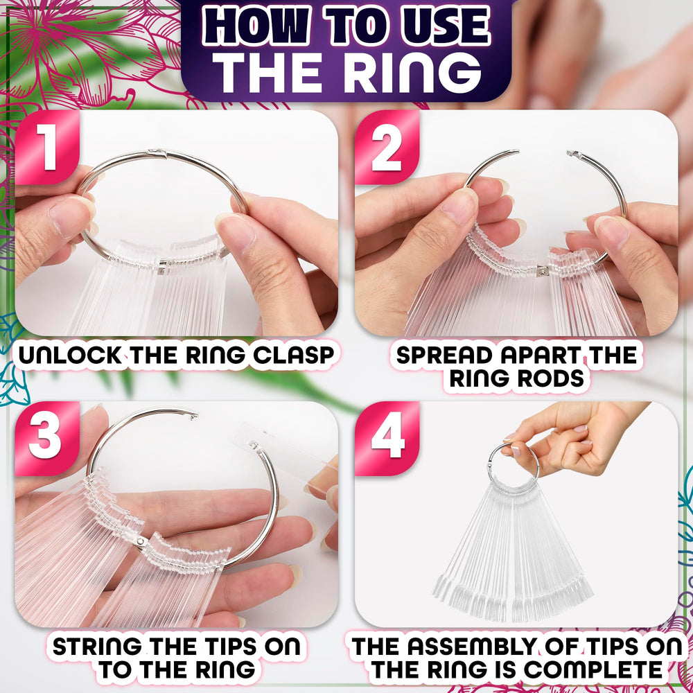 Novsix prueba color uñas transparente para comparar tonos