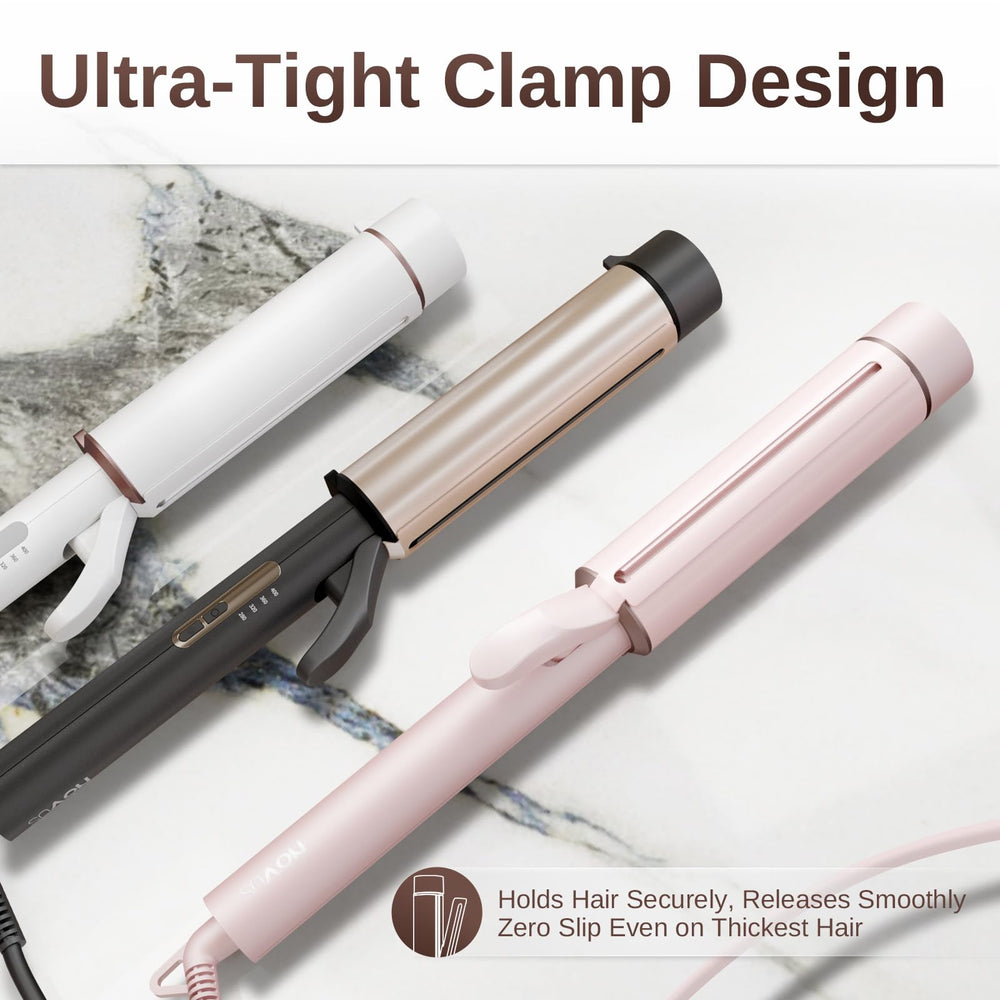 NOVUSPRO long barrel curls achieve lasting, smooth results.
