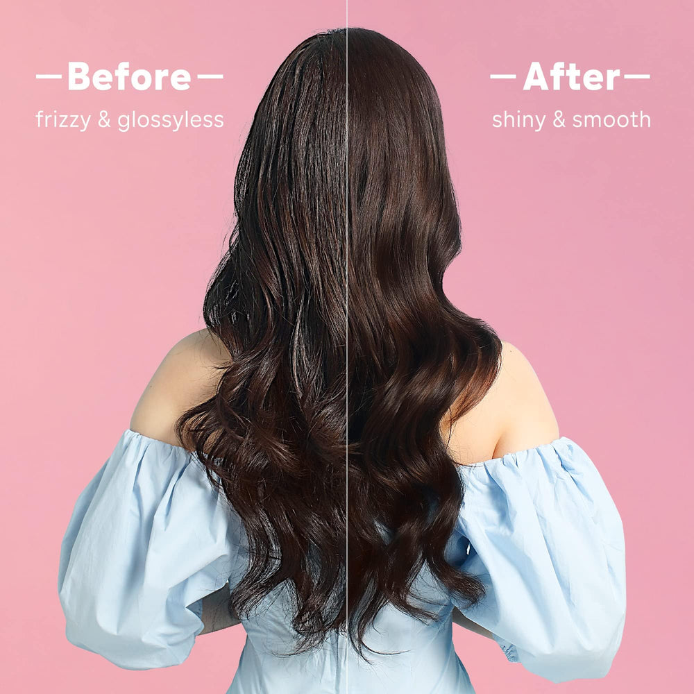 NOVUSPRO negative ion technology reduces frizz for glossy curls