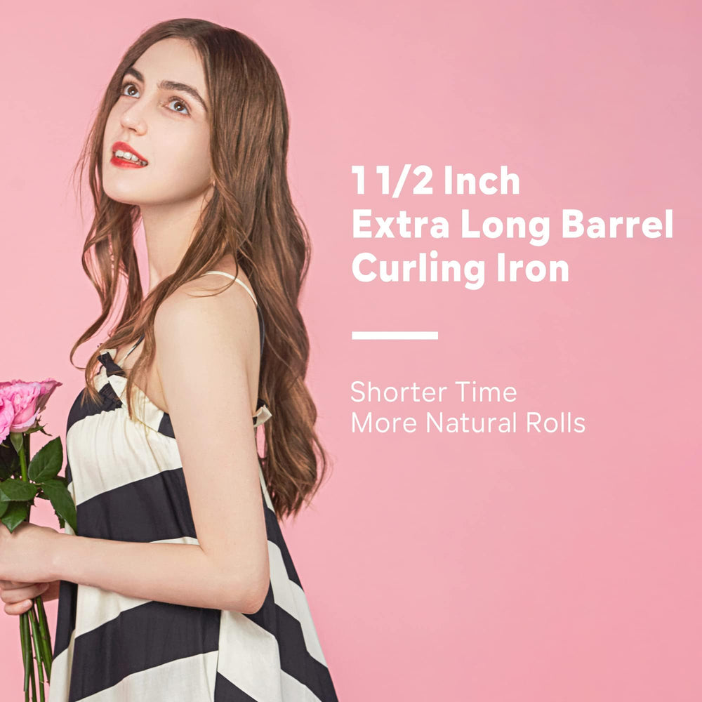NOVUSPRO included two clips to help section hair while curling