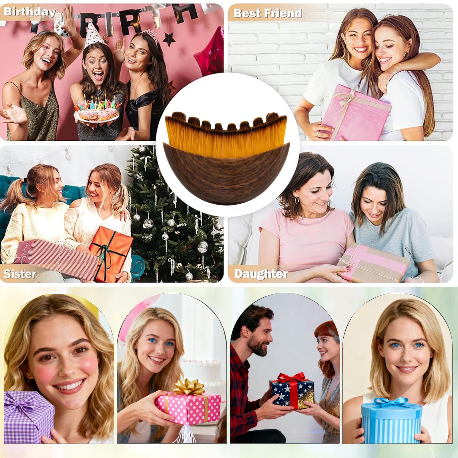 NOVWEE two-piece face brush set supports versatile skincare at home.