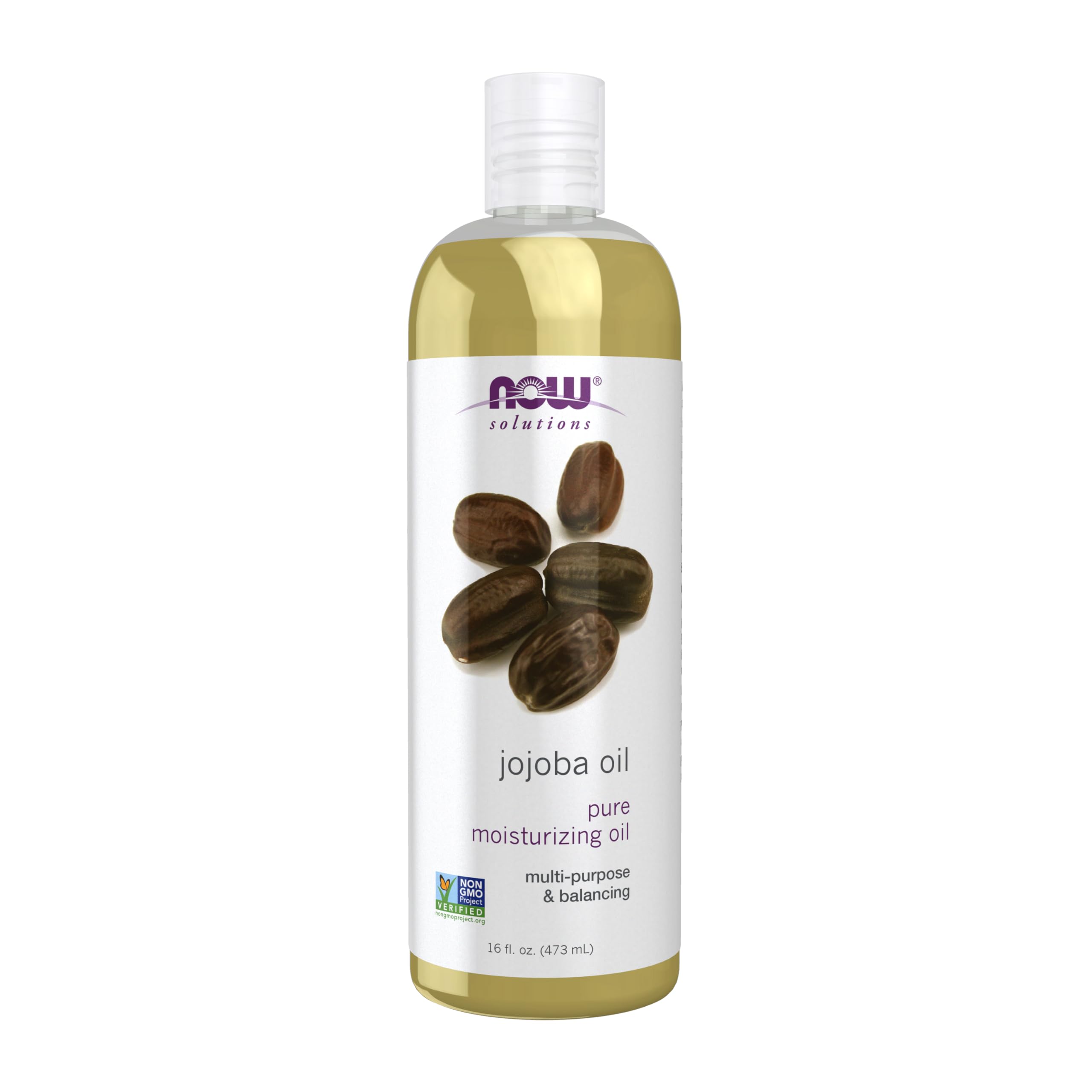 NOW Foods Jojoba Oil 16oz bottle ready for skincare and hair care
