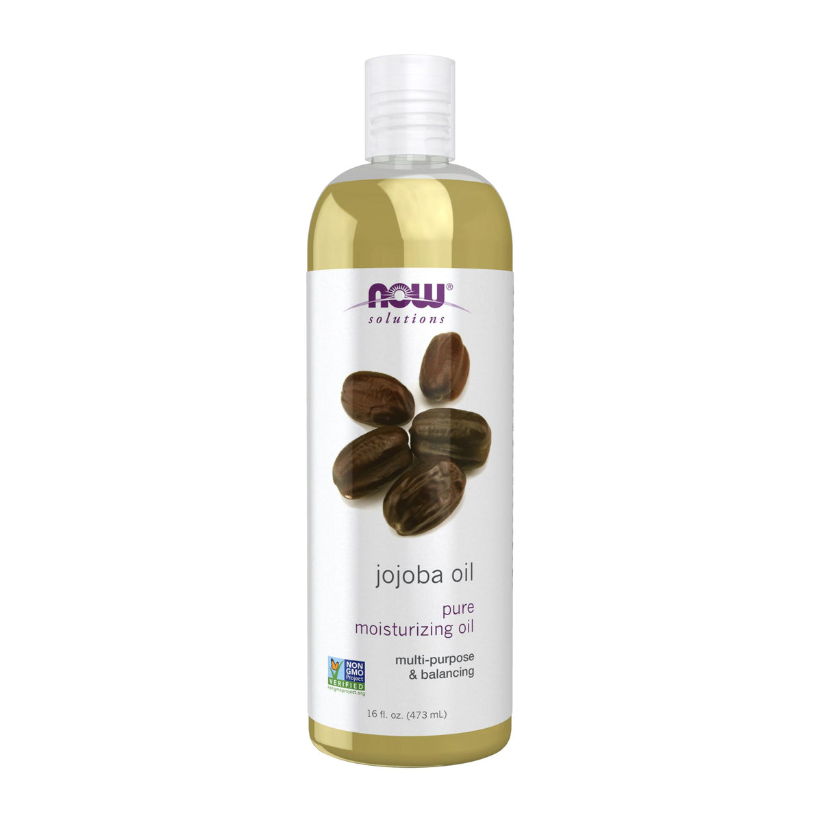 NOW Foods Jojoba Oil 16oz bottle ready for skincare and hair care