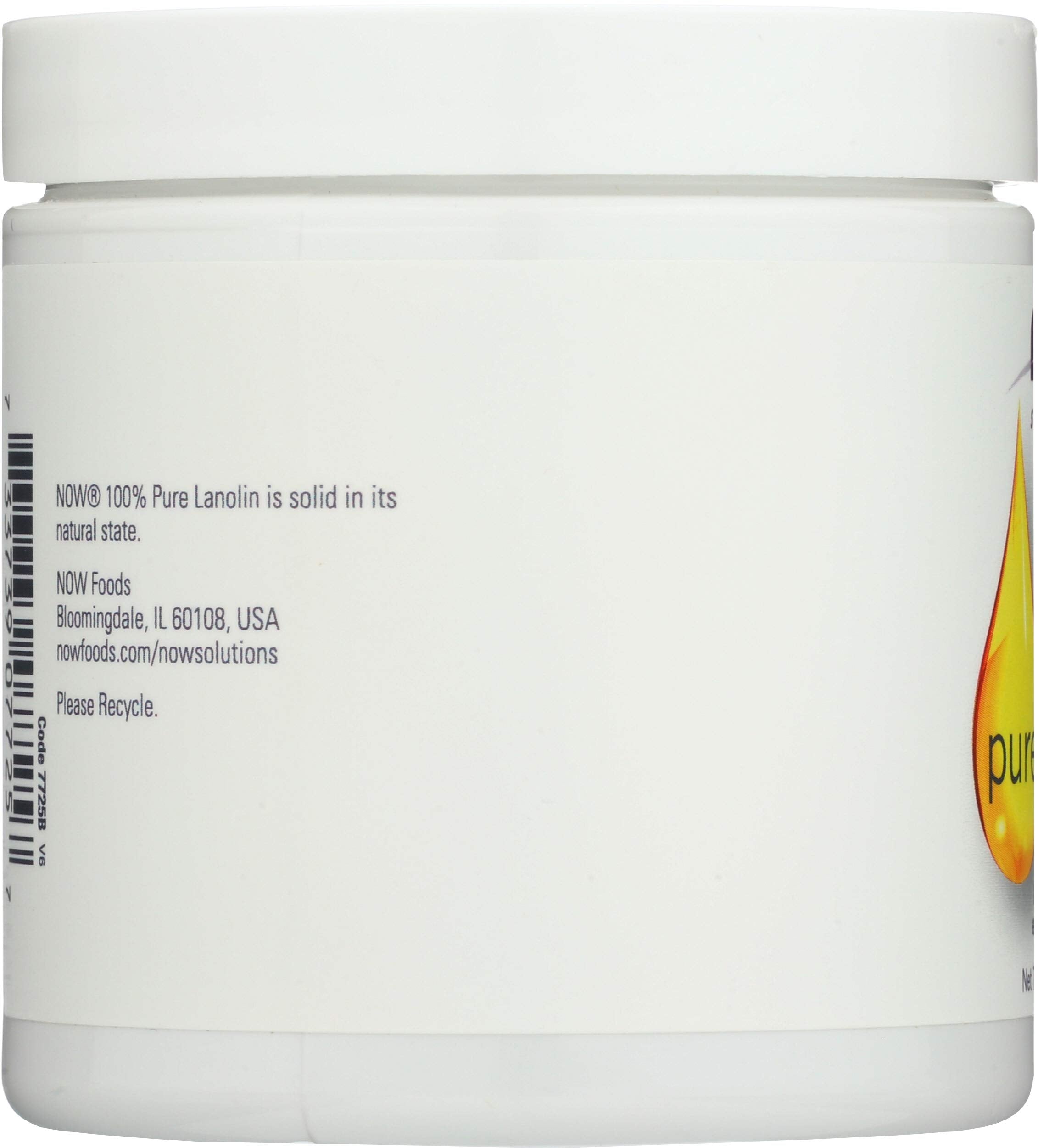 NOW Foods Lanolina protege la piel frente al viento y elementos.