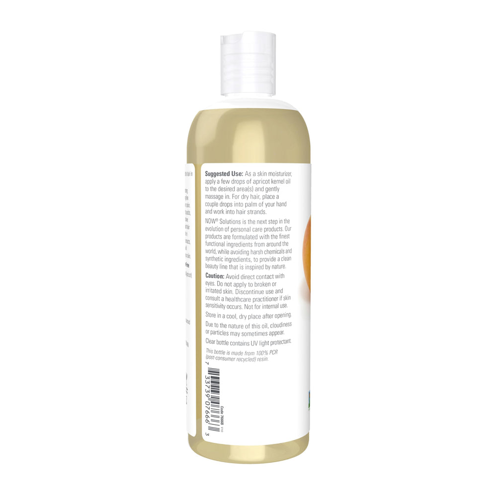NOW Foods Aceite de Albaricoque aplicacion diaria en rostro y cuello