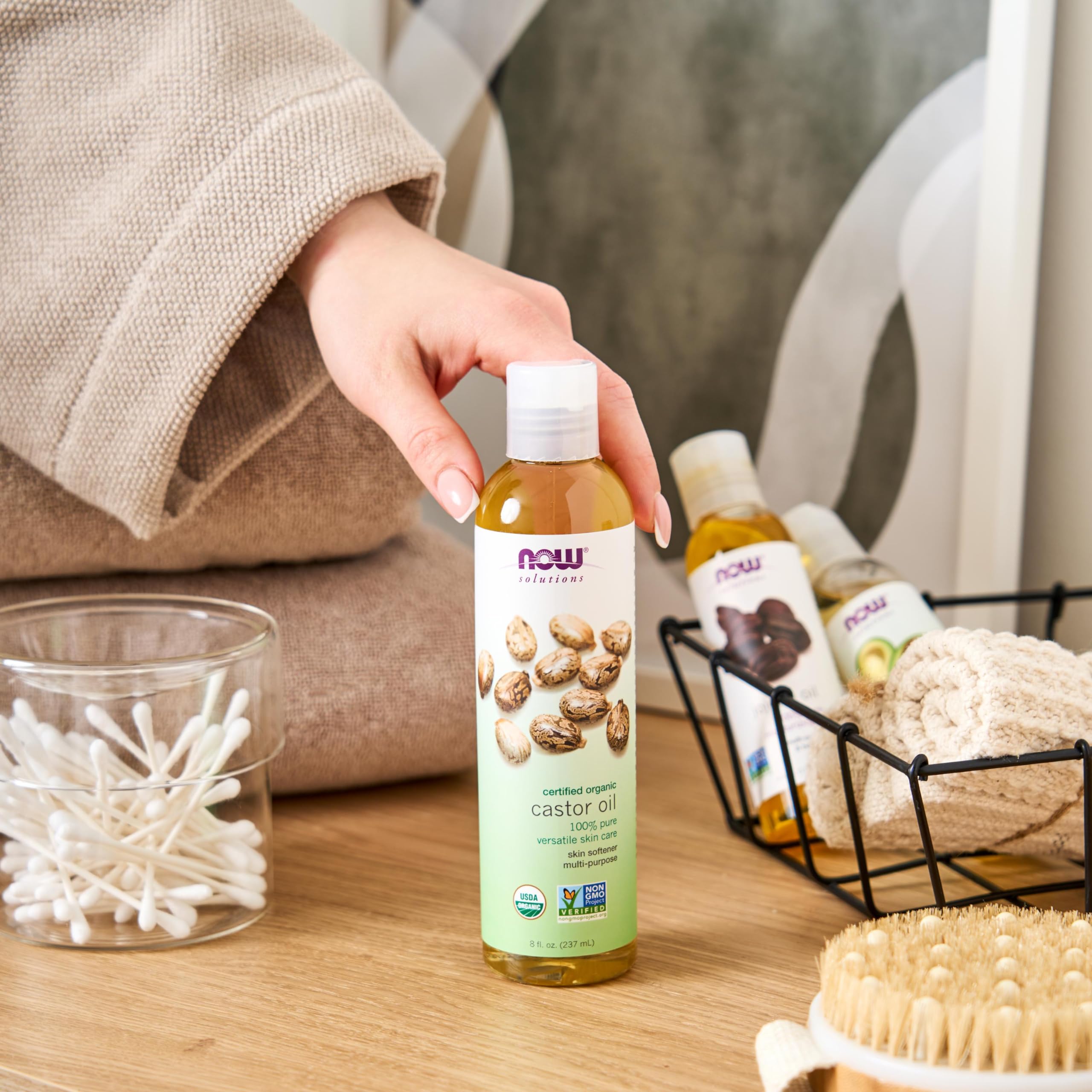 NOW Foods Textura suave emoliente para piel