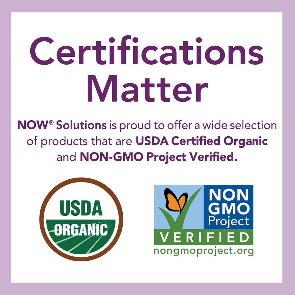 NOW Foods glycerin packaging in the USA by a family-owned company