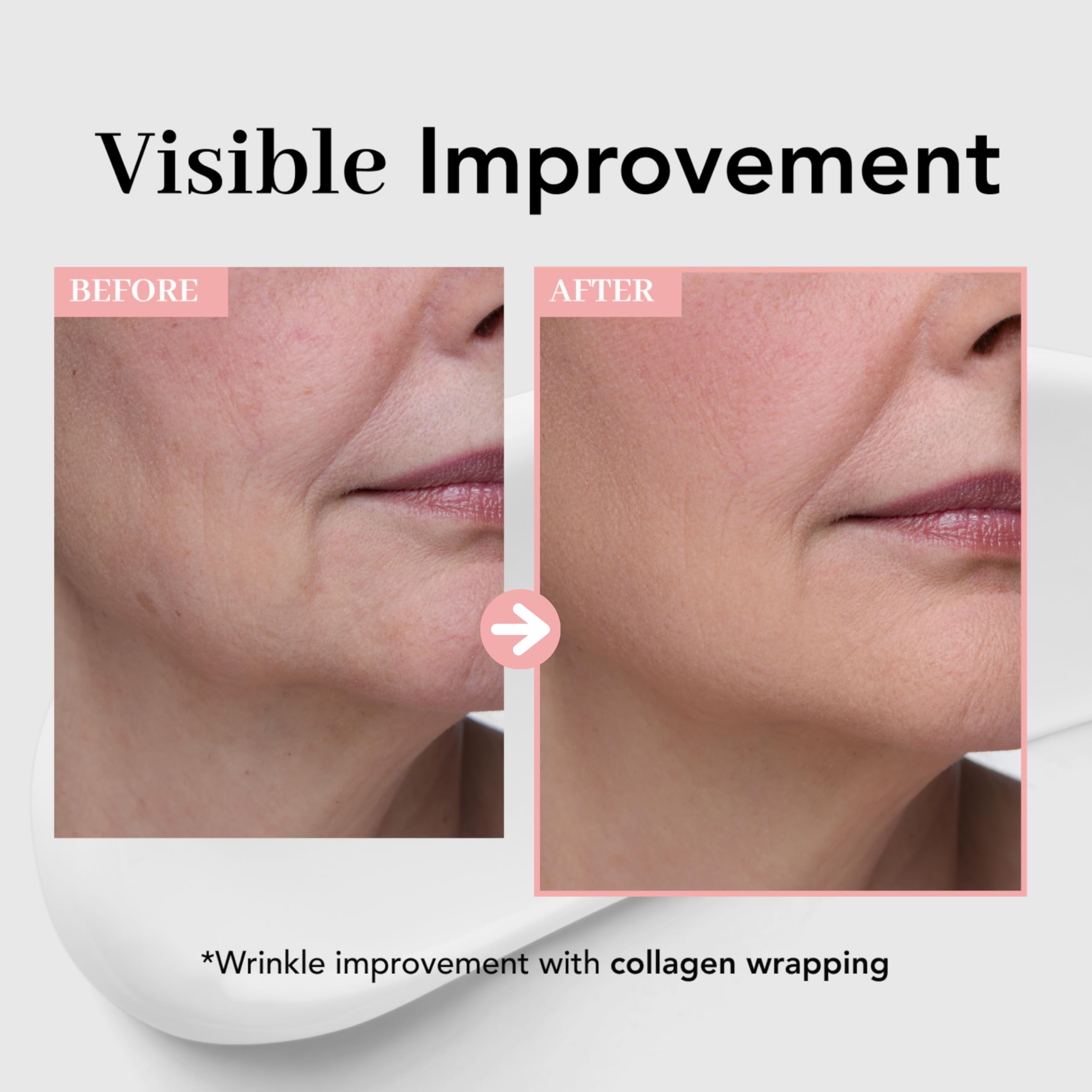 NOWATER Mascara colageno seis peptidos: hidratación y nutrición de la piel.
