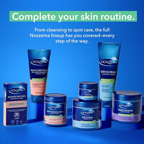 Classic Noxzema cleansing experience in eco-friendly packaging