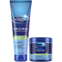 Noxzema Original limpia profundamente en frasco para la piel.