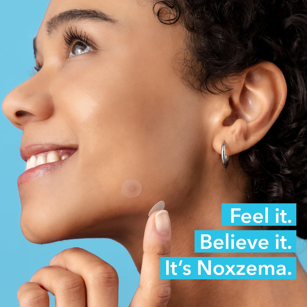 Noxzema patches enriched with niacinamide and tea tree extract