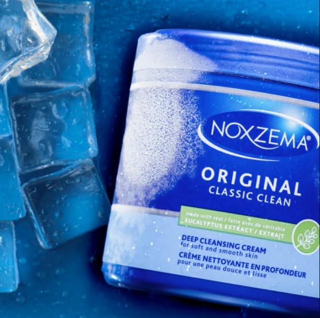 Noxzema Two-Pack Display emphasizes value and convenience.
