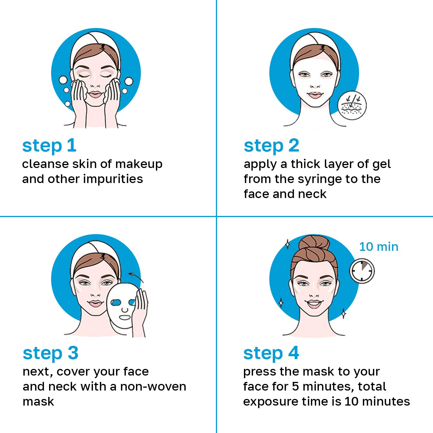 NSC Name Skin Care CO2 mask promoting skin firmness and lift