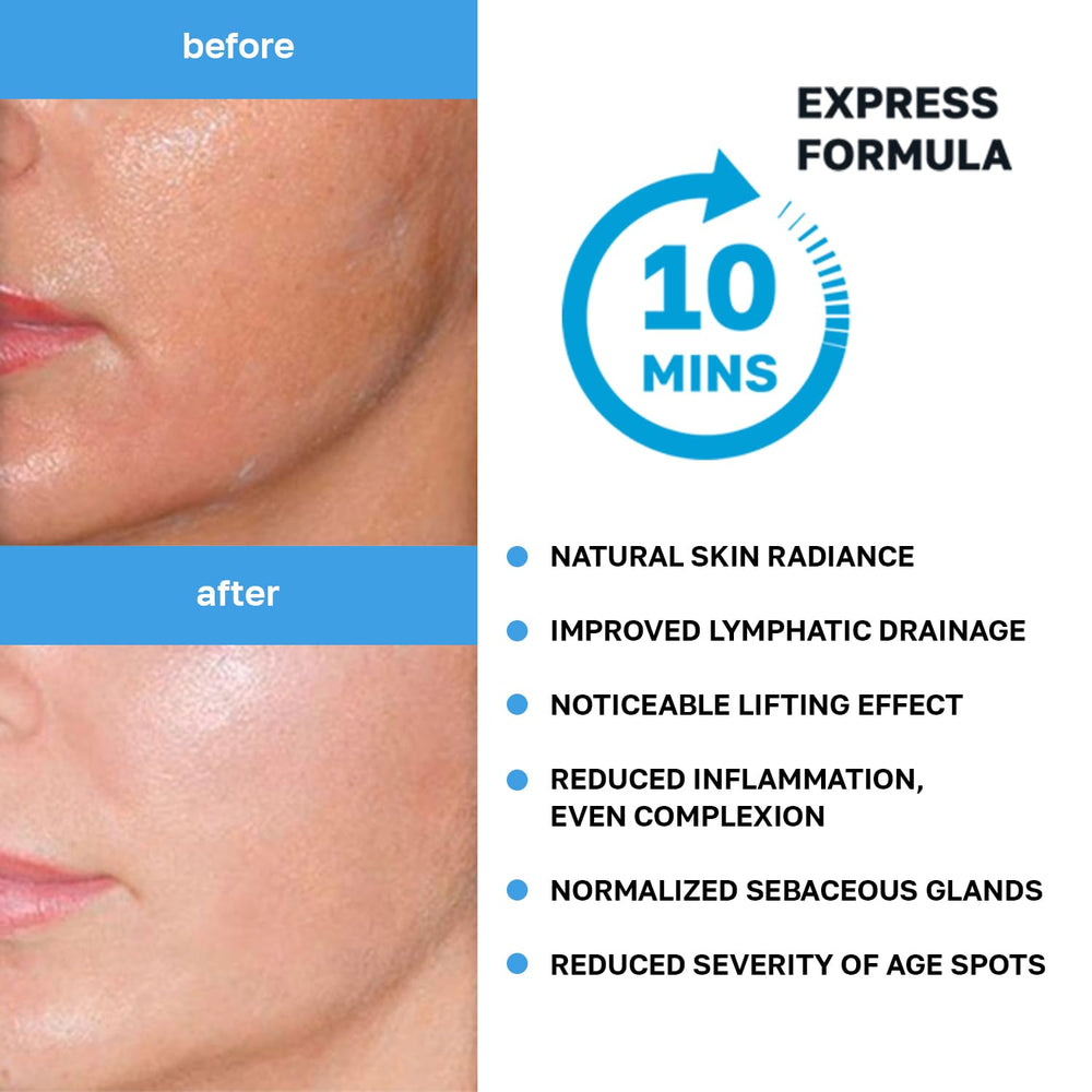 NSC Name Skin Care CO2 neck sheet focusing on firmer neck appearance
