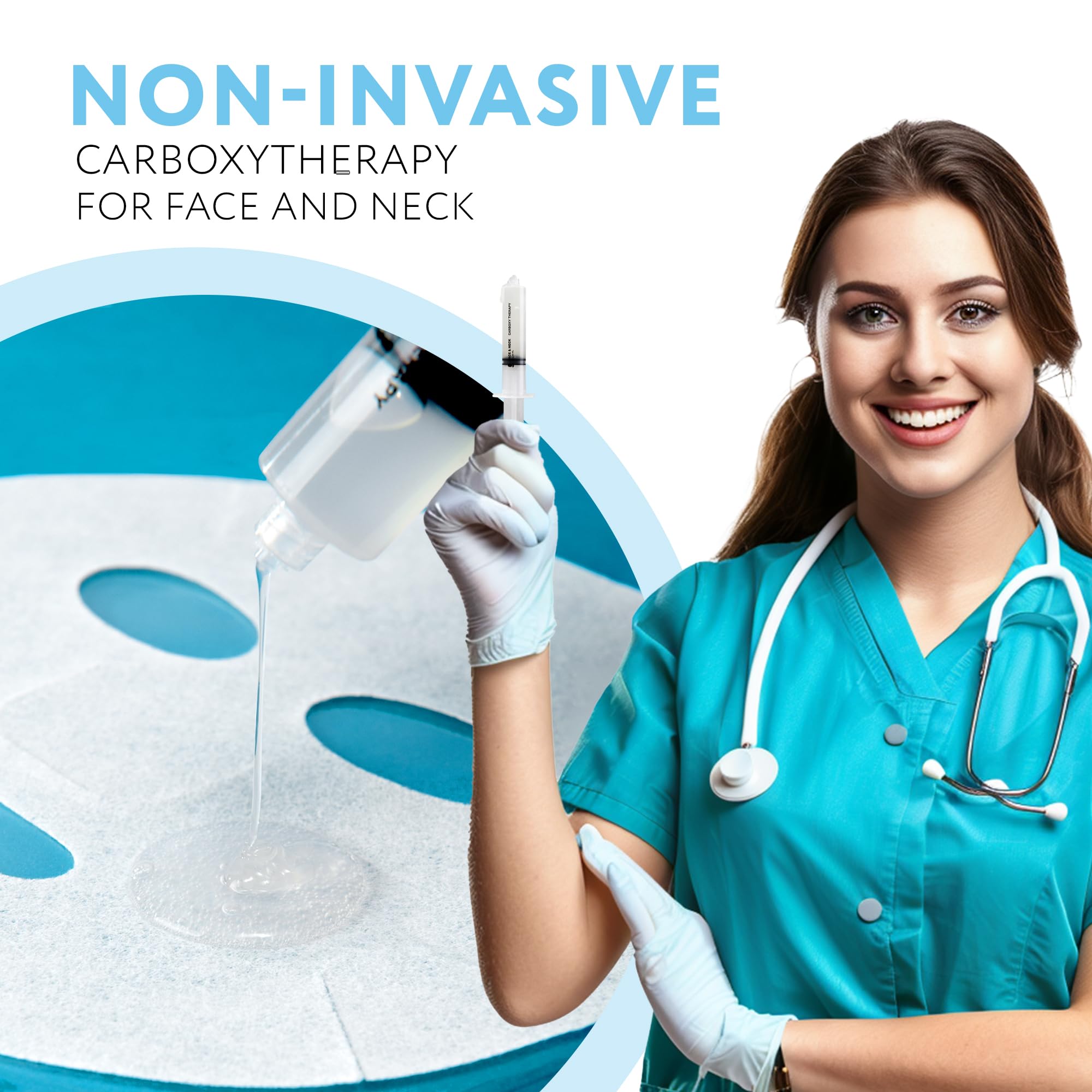 NSC Name Skin Care face application during use shows even gel coverage