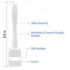 NSOSAUE Dermastamp anti-slip design makes handling easy during use.
