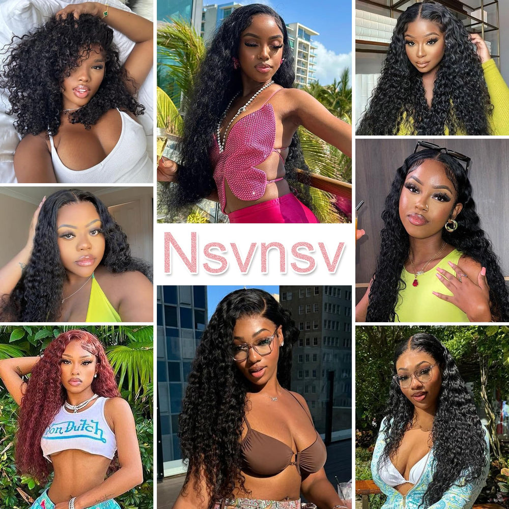 Nsvnsv heat-friendly hair can be styled with heat for versatility.