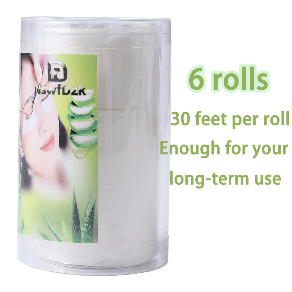 NswfDzk makeup tape pack with six rolls for long-term use