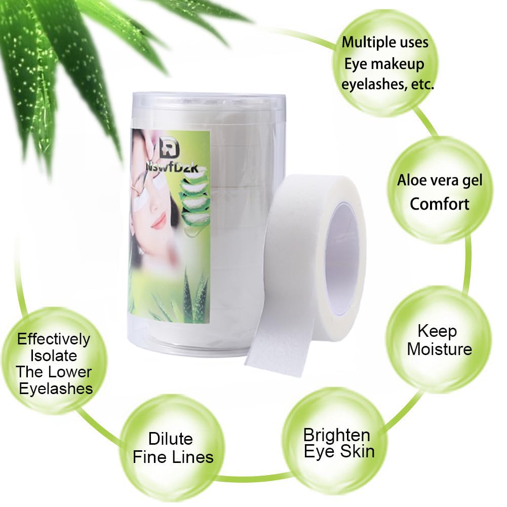 NswfDzk Aloe Vera tape ideal for eyelash extensions and professional beauty studios