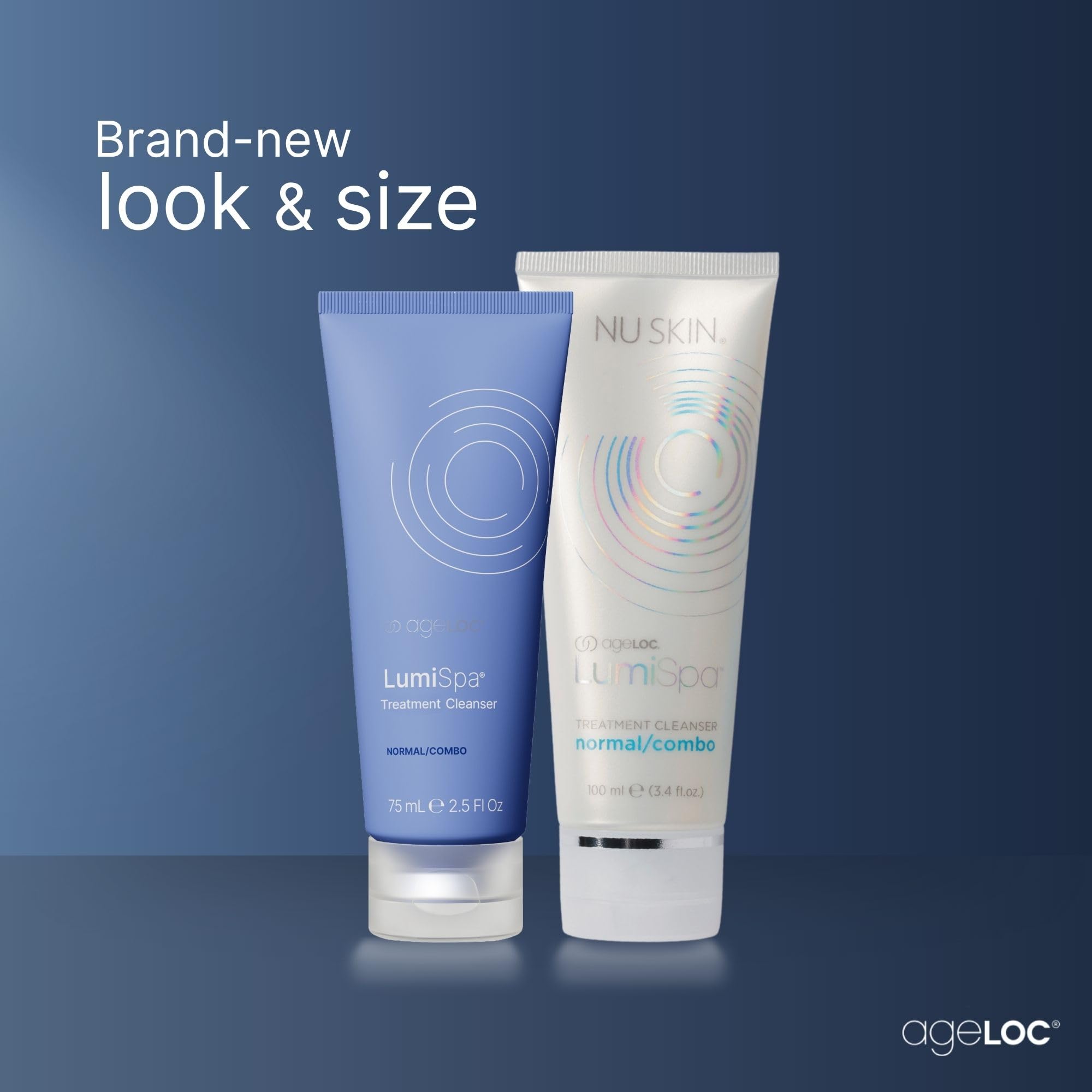 Nu Skin ageLOC LumiSpa cleanser foam-lather ready for a smooth cleanse.