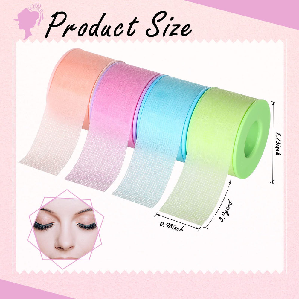 Nuanchu lash tape with breathable microporous material design