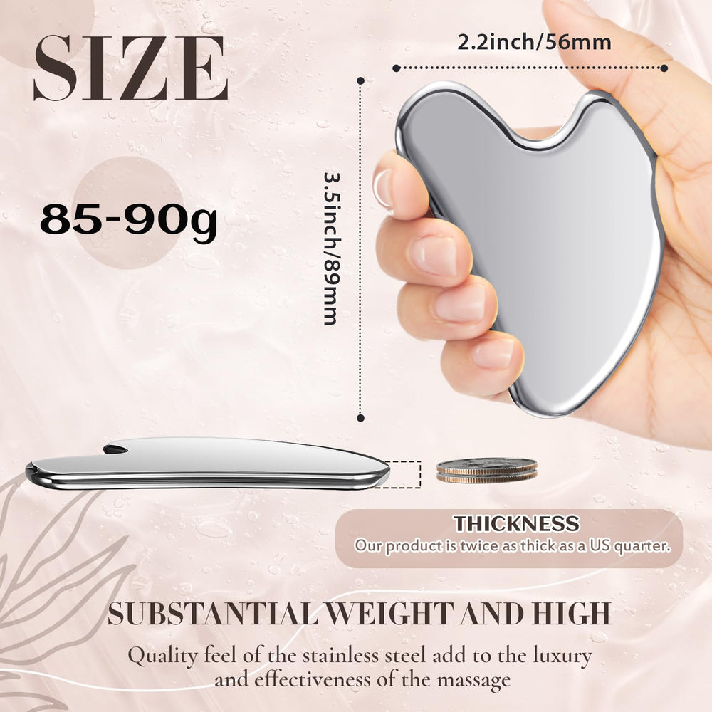 Nuanchu gua sha jawline definition tool for precise contouring and lifted appearance.