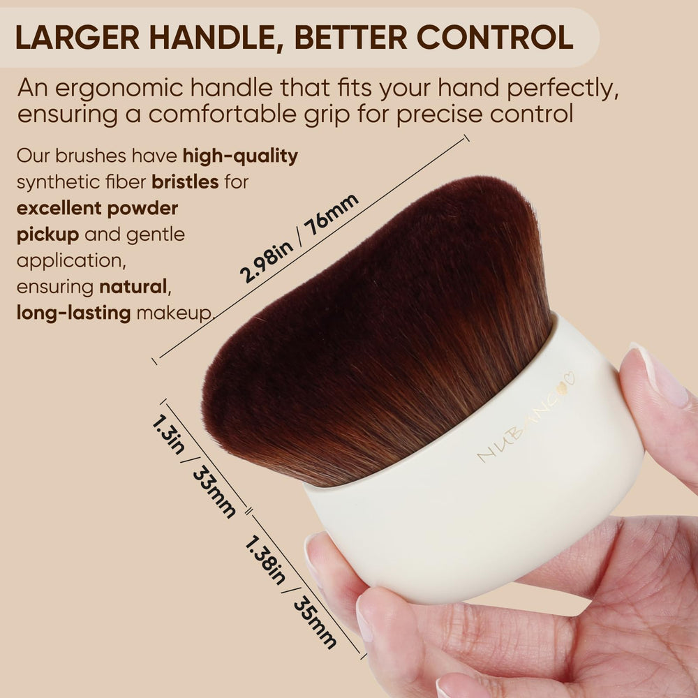 Nubangoo brush cleaning tips illustrate easy maintenance between uses
