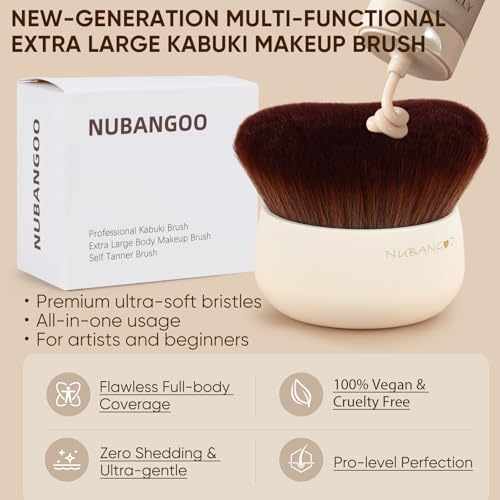 Nubangoo ergonomic handle shown for precise control during application