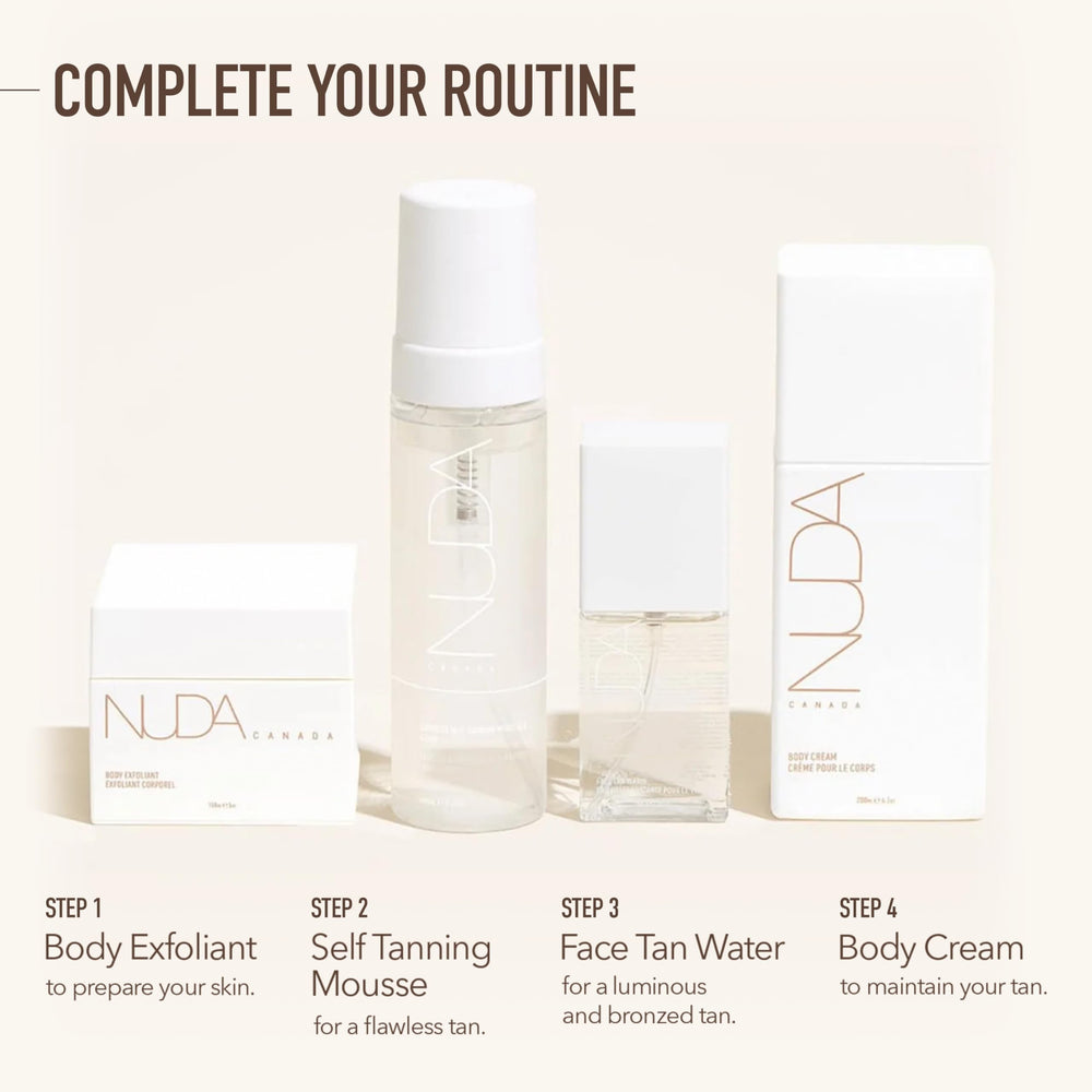 Nuda CloudMist 75 mL travel size for on-the-go skincare.