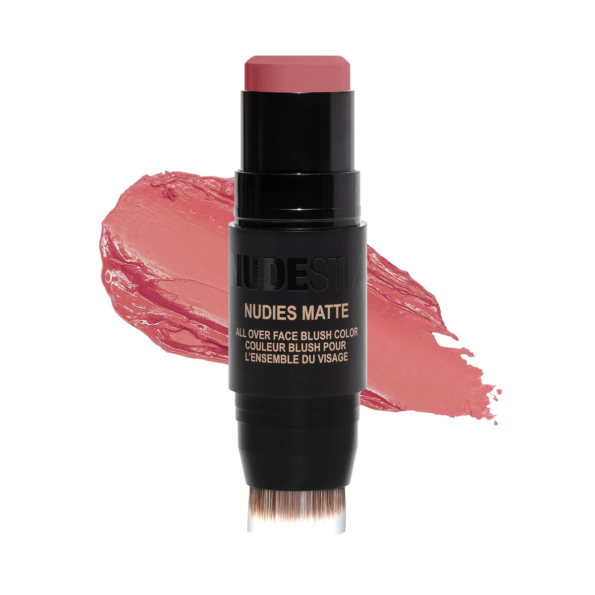 Nudestix Nudies Blush Stick en envase compacto para un rubor natural