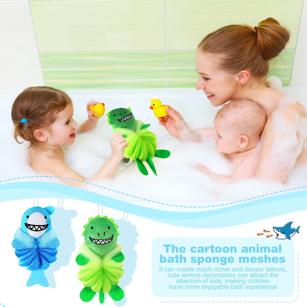 Nuenen esponja de tamaño amplio, limpieza suave para niños.
