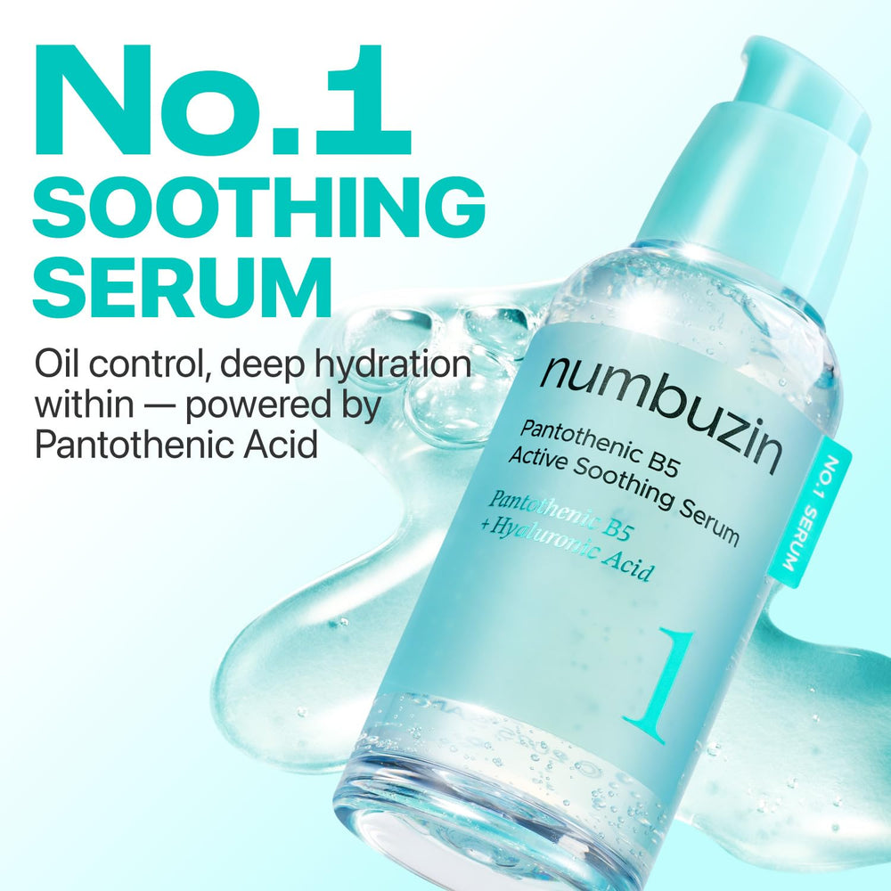 Numbuzin No1 Serum, aplicacion-rapida: uso diario sin sensación grasa.